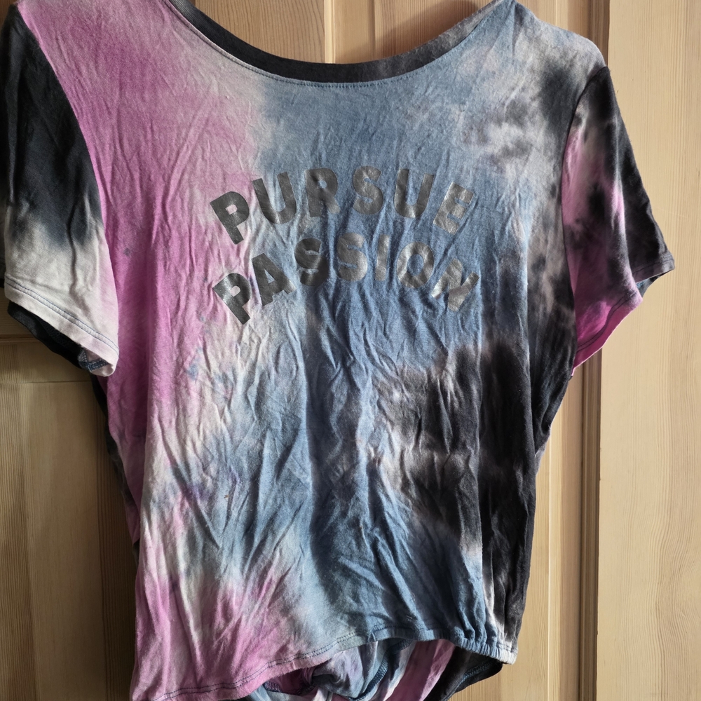 Vibrant Tie-Dye Short Sleeve Tee